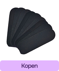 Podo TUFI profi PREMIUM vervangbare pedicurevijlen 180 grit 30 stuks